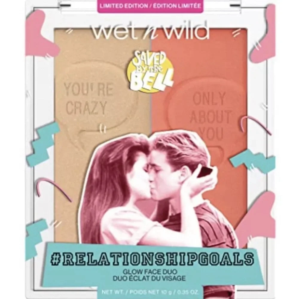 🔥 New Wet & Wild Lmtd edition Save by the Bell glow duo blush contour highlight